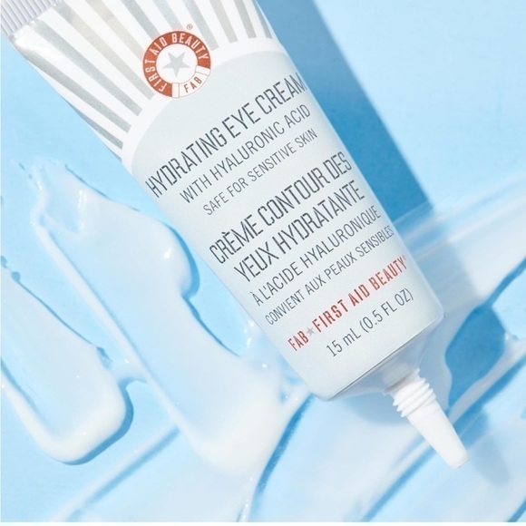First Aid Beauty Hydrating Eye Cream With Hyaluronic Acid 0.5 Oz.  – Brand New - Picture 1 of 13